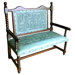 Colonial Solomon Wooden Bench