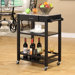 Kitchen Cart with Marble Top