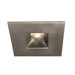 LED 2" 3W Miniature Recessed Downlight with Open Reflector Square Trim