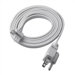 Easy Connect Six Foot Power Cord for Under Cabinet Lighting in White