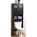 Freestanding Space Saver Cabinet in Modern Classic Espresso
