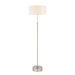 One Light Floor Lamp in Nickel