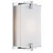 Cubism One Light Wall Sconce in Chrome