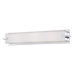 Cubism Three Light Bath Vanity in Chrome