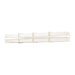 Intersection Eight Light Bath Vanity in Polished Nickel