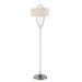 Floor Lamp in Brushed Nickel