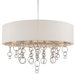 Ringlets 12 Light Drum Pendant