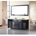 Waterfall 72" Double Sink Vanity Set
