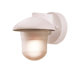 Danbury Compact Fluorescent  Outdoor Wall Lantern in White - Energy Star