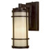 Mirador Outdoor Wall Lantern in Textured French Bronze - Energy Star