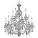 Vintage  12 Light Chandelier