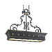 Montparnasse 12 Light Kitchen Island Pendant
