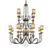 Terraza Villa 21 Light Chandelier