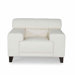 Mah Jong Top Grain Leather Armchair