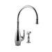 Duxbury Single Handle Single Hole Kitchen Faucet with Side Spray