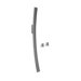 Luna Wall Mounted Bathroom Faucet with Deck Mount Handle