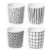 Bono Mugs (Set of 4) by Catharina Kippel