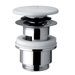 Universal Oversized 2.4" Ceramic Push-Touch Bathroom Sink Drain