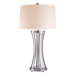 Table Lamp in Spun Silver