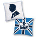 Prince Reversible Pillow in White and Blue