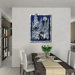Moonlit Forest Contemporary Wall Art - 31.5" x 23"