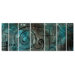 Aqua Mist Wall Sculpture