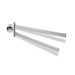 Diana Wall Mounted Swivel Double Towel Bar in Chrome