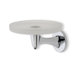 Holiday Wall Mounted Round Soap Dish in Chrome