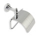 Holiday Wall Mounted Toilet Roll Holder with Cover in Chrome