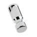 Holiday Wall Mounted Robe Hook in Chrome
