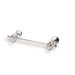 Idra 14" Wall Mounted Classic Style Towel Bar in Chrome