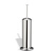 Pegaso Free Standing Rounded Toilet Brush Holder in Chrome