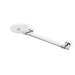 Pegaso 18" Wall Mounted Towel Bar with Soap Dish in Chrome