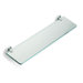 Venus Wall Mounted Glass Shelf with Holder in Chrome