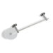 Venus 16" Wall Mounted Towel Bar with Soap Dish in Chrome