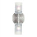 Merlino Dual Directional Frosted Glass Wall Sconce - 12V