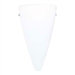Teardrop One Light LED Wall Sconce in Satin Nickel