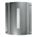 Stingray Saturn Two Light Outdoor Incandescent Wall Sconce in Silver