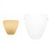 Mistral One Light Wall sconce in Satin Nickel
