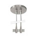4" Dual-Post Power Feed Canopy for LED Monorail