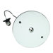 Fusion Jack 6" Recessed Can Adapter Canopy in White