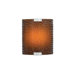 Omni One Light Outdoor Incandescent Wall Sconce with Small Cover in Silver