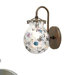 Daisy One Light Wall Sconce in Bronze
