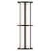 Modular Tubular Large Two Light Outdoor Wall Sconce in Bronze