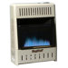 10000 BTU Dual Fuel Blue Flame Wall Heater