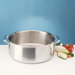 Sitram Catering 26 2/5-Qt. Stainless Steel Round Braiser