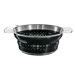 10" Foldable Strainer in Black