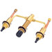 10" CC Fixed Roman Tub Rough-In with Diverter