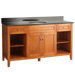 Exhibit 60" Bathroom Vanity in Rich Cinnamon