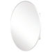 Oval Beveled Mirrored Medicine Cabinet